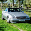 Mercedes 300sl transmission 18 inch AMG wheels blue softtop SOLD - Image 11