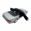 Scale model car Mercedes 500SL Silver Metallic 1:18 - Image 2
