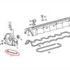 Gasket front cylinder head R129 A1030150220 - Image 3