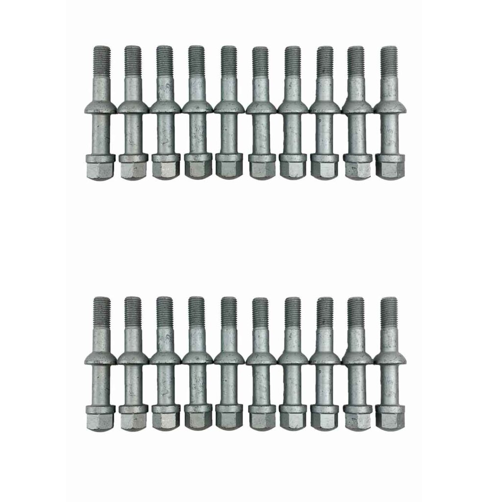 Wheel bolts 20 pieces for 8 hole and manhole cover wheels R129 Shop
