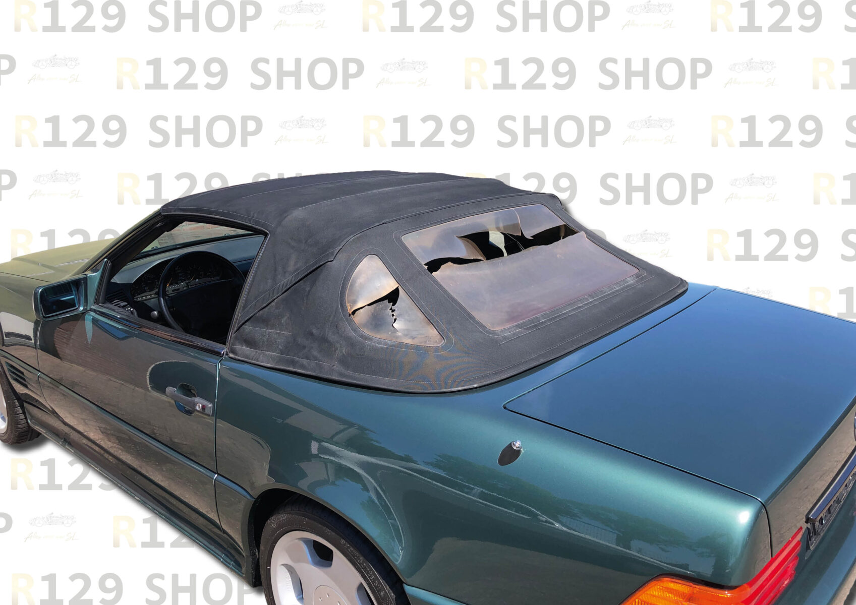 Het vervangen van de R129 softtop R129 Shop